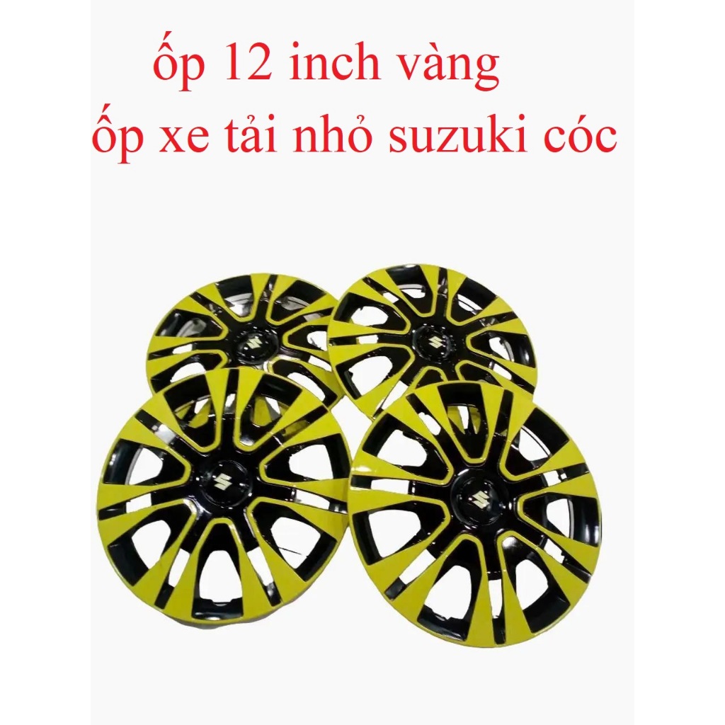 Ốp lazang R12 ốp lazang suzuki - ốp xe tải suzuki 500kg, ốp mâm 12 inch, ốp chụp mâm xe ô tô tải nhỏ