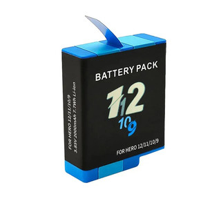 Pin GoPro 9/10/11/12 Dung Lượng Cao 2000mAh – Pin Lithium-ion Chính Hãng Chống Quá Nhiệt, An Toàn, Sạc Lâu + Dock Sạc 3