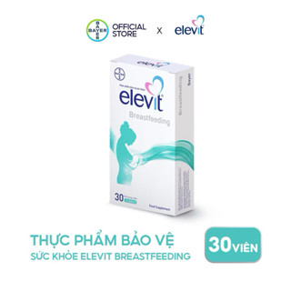   Nhập khẩu  Elevit Breastfeeding Vitamin bổ sung cho phụ nữ sau sinh và cho con bú  hộp 30 viên  