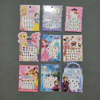Sét sticker dán móng tay 3D nhiều mẫu mới cho bé