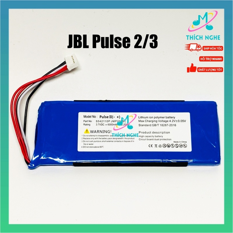 Pin JBL Pulse 2 Pulse 3 - Thay PinLoa JBL Pulse 2 Pulse 3 - Thích Nghe Nhạc