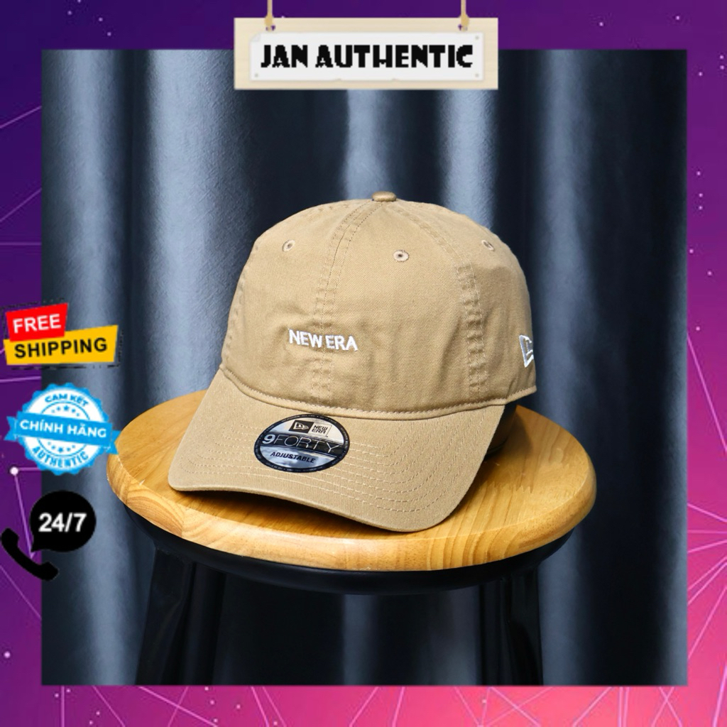 Mũ Nón NEW ERA Màu Be Hàng Auth | JanAuthentic