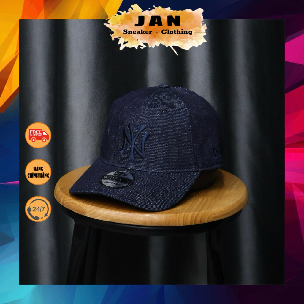 Mũ Nón NEW ERA NY Denim Hàng Auth | Jan Shop