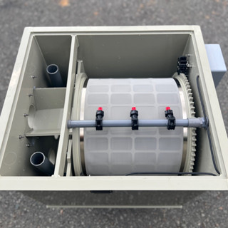  Made in Viet Nam - Drum Filter 25 Khối H - Lọc Trống Quay Tách Phân Cá Cho Hồ Cá Koi Cá Cảnh Thuỷ Sản Công Nghệ Cao 