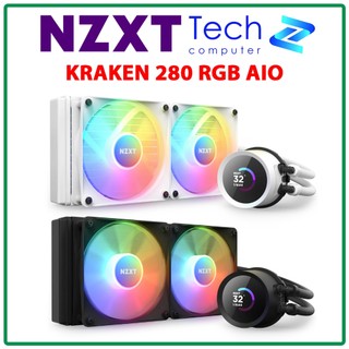 Tản Nhiệt Nước NZXT Kraken 280 RGB AIO Chính Hãng – Màu Đen / Trắng – Hỗ Trợ Intel / AMD