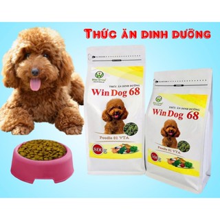 Thức ăn hạt dinh dưỡng dành riêng cho chó Poodle gói 500g,Bí quyết để lông xoăn mượt, dáng chuẩn