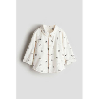 Áo sơmi H&M cho bé trai, chất liệu cotton 6M-4Y