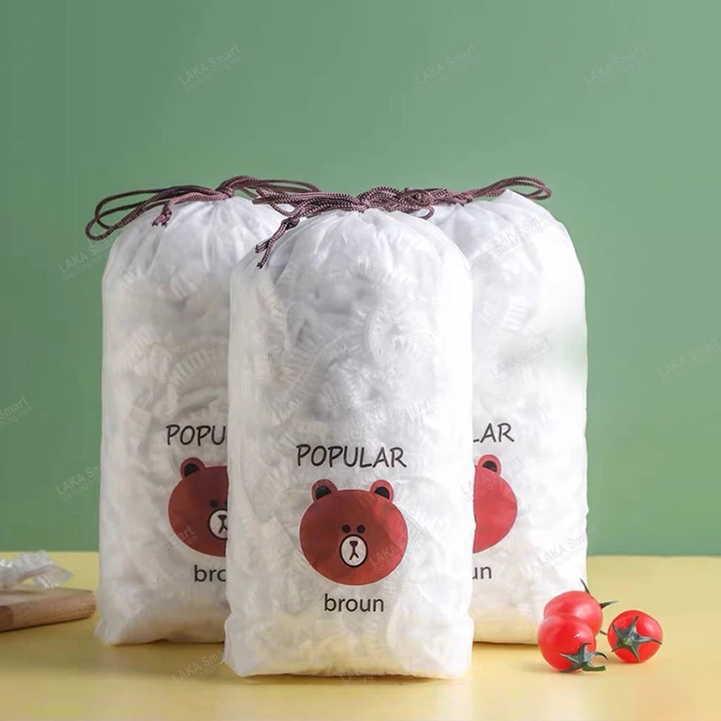 Túi màng bọc phẩm co giãn - tái sử dụng, không mùi. Túi có 90-100 chiếc. Siêu tiên lợi