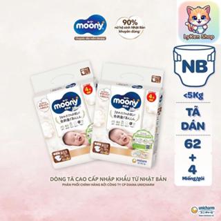 (Combo 2 bịch) Bỉm dán, Bỉm quần Moony Natural, Moony trắng, Moony Dịu Nhẹ siêu cao cấp cho Bé
