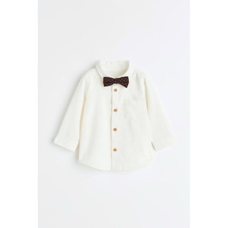 Áo sơmi H&M cho bé trai, chất liệu cotton 6M-4Y