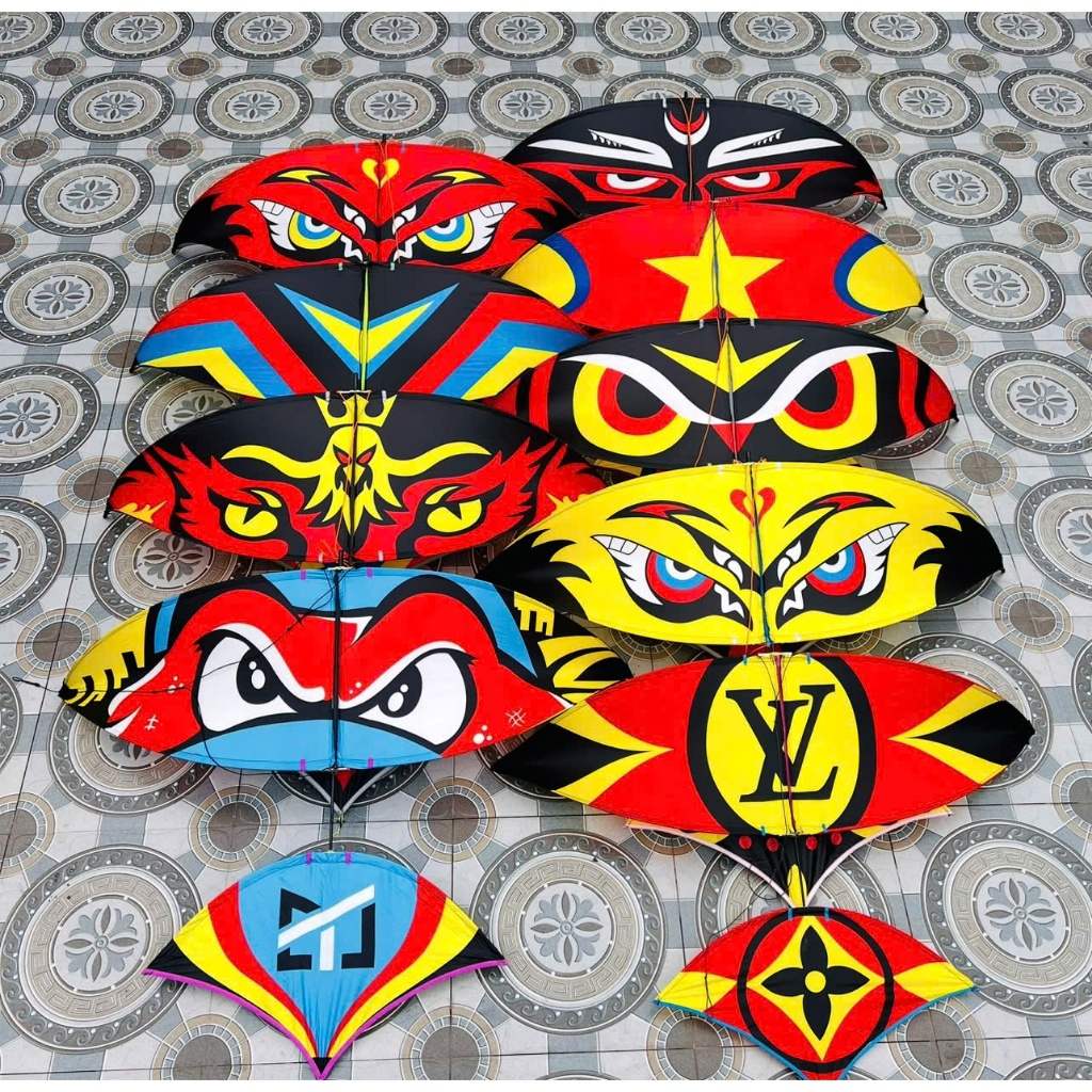 Diều 1m7 -2m -2m5 Đủ Các Mẫu Hót .Diều Cacbon Giá Rẻ Diều Hoàn Thiện Diều 1m5