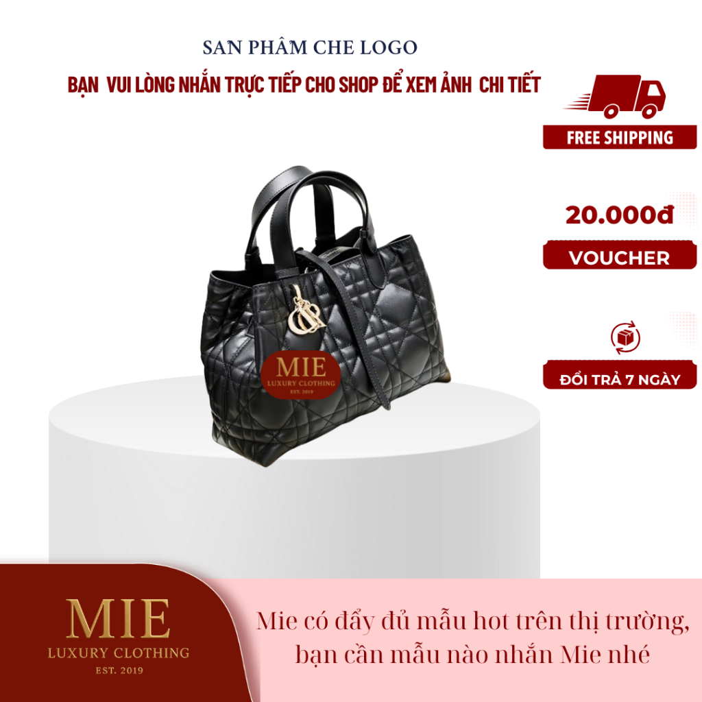 [ 𝐌𝐈𝐄 - 𝐋𝐔𝐗𝐔𝐑𝐘 𝐂𝐋𝐎𝐓𝐇𝐈𝐍𝐆 ] TÚI XÁCH Toujours vip z 28,5*21,5*19 cm