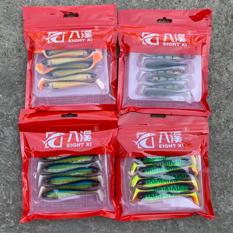 ( Chính hãng) Mồi mềm NFF bản 7cm, 9cm bao màu đỏ chính hãng