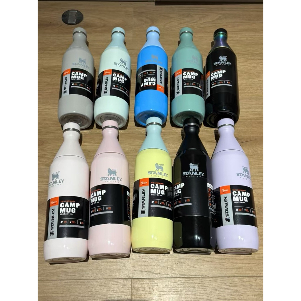 𝗦𝗟𝗜𝗠 𝗦𝗧𝗔𝗡𝗟𝗘𝗬 | Bình Stanley cổ lọ 20oz 591ml giữ nhiệt | Bình giữ nhiệt văn phòng