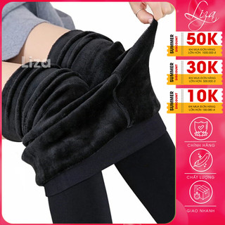  Quần Legging Lót Lông Dày Siêu Ấm Dasinoo Dành Cho Thời Tiết Lạnh Quần Giữ Nhiệt Nữ 