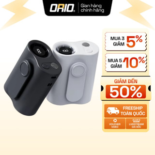  Quạt kẹp quần áo mini ORIO H20 tích điện Quạt điều hòa đeo thắt lưng đeo cổ  Quạt Cầm Tay Mini 