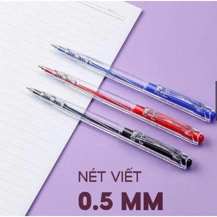 COMBO 5 CÂY Bút bi Flexoffice Fo-03/VN FO03