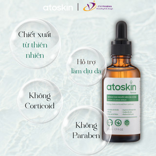 [Combo Kháng Viêm] - Sữa Tắm Atoskin & Serum Atoskin - Hỗ Trợ Giảm Ngứa, Viêm Da Cơ Địa, Á Sừng, Vẩy Nến Hiệu Quả