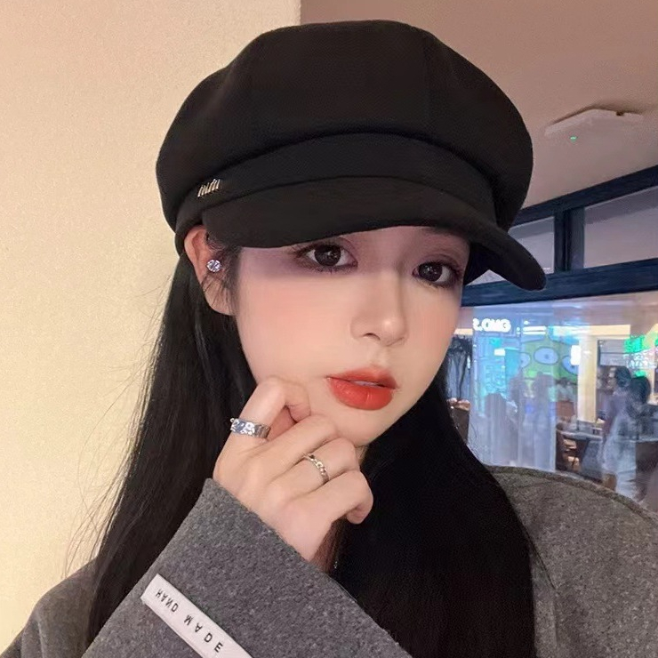 Mũ Nồi Nữ Kiểu Dáng Lưỡi Trai KAHATS, Mũ Beret Phong Cách Thời Trang Hàn Quốc Cho Mùa Thu Đông | BigBuy360 - bigbuy360.vn