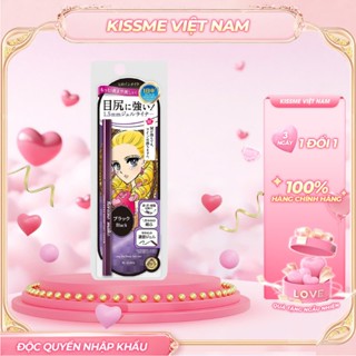 Bút Chì Gel Kẻ Mí Mắt Không Lem Trôi Kissme Heroine Make Long Stay Sharp Gel Eyeliner Màu Đen
