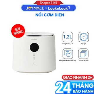 Nồi Cơm Điện Tử LocknLock Bianco EJR384IVY 1.2L, Hàng Chính Hãng, Chống Dính Men Sứ - JoyMall