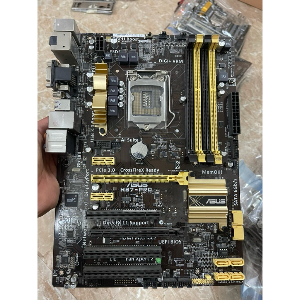 Bo mạch chủ MáyAsus H87-PRO / M51AC LGA 1150 DDR3 H87 1150