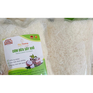 cơm dừa sấy sợi, cơm dừa sấy mịn 1kg, 500g
