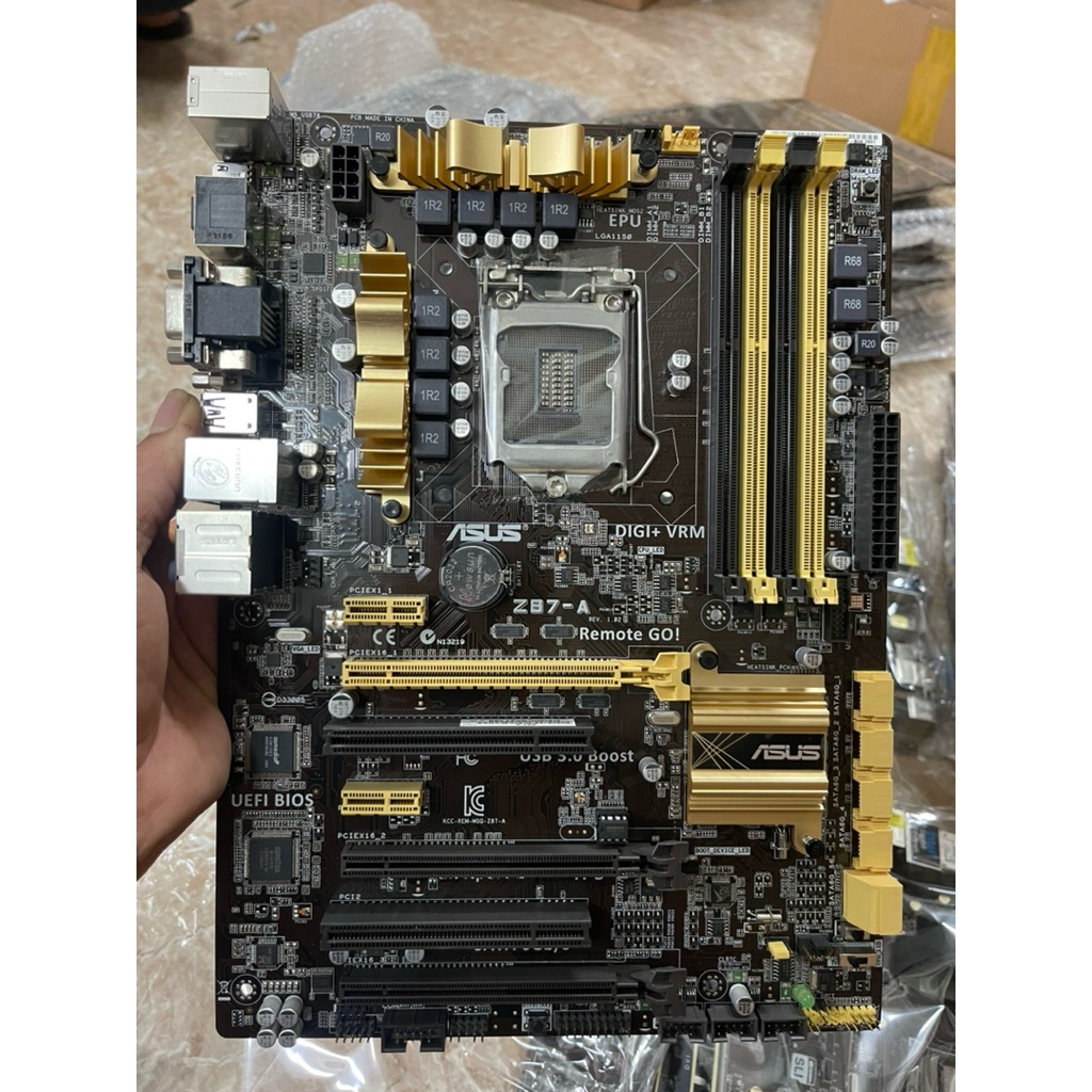 Mainboard - Bo mạch chủ  Asus Z87-A hàng tháo máy.
