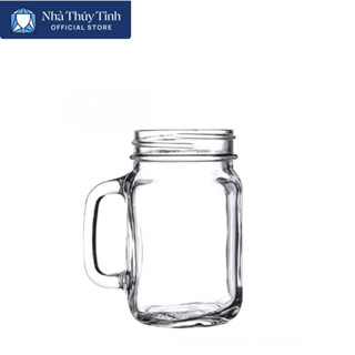  LY THUỶ TINH VUÔNG CÓ NẮP VẶN DELI HMS001 Dung tích 500ml 