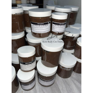 [HỦ 1KG] TẨY TẾ BÀO CHẾT BODY CAFE SỮA DỪA