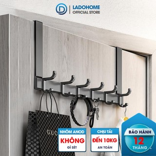  Móc treo sau cửa LADOHOME nhôm anod không gỉ SQ-RX05 