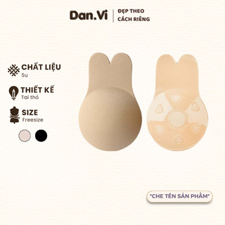 Miếng Dán Ti Su Tai Thỏ Tạo Khe Chống Xệ Tạo Quả Ngực Tròn Dan.Vi 0950