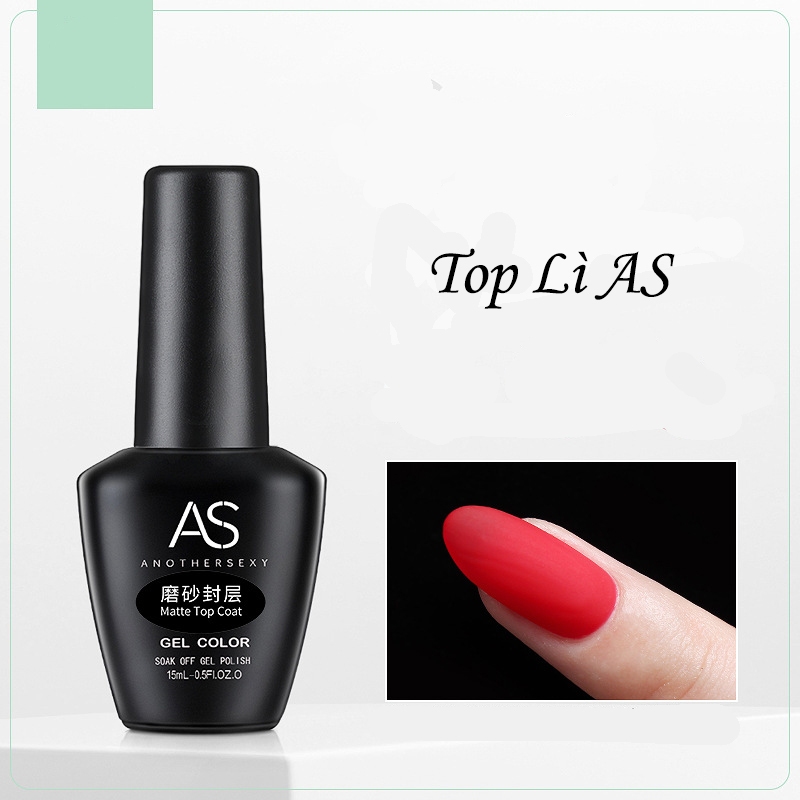 Sơn gel top lì, sơn mù