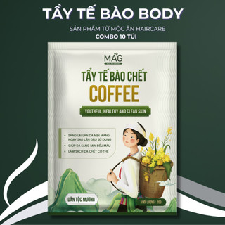 Combo 10 Gói Tẩy Tế Bào Chết Body Hữu Cơ Mộc Ân Group 20g