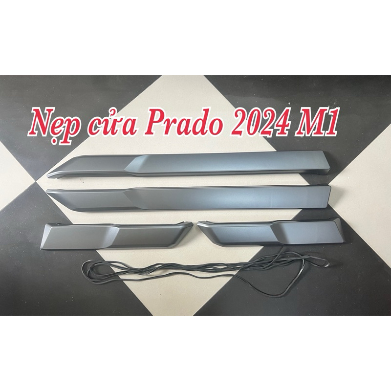 Nẹp cửa theo xe Toyota Prado LC250 2024 - 2025 mẫu M1
