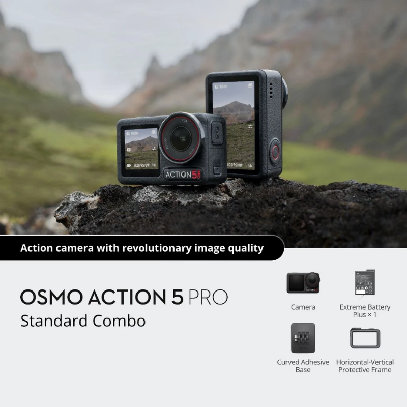 Camera Hành Động DJI Osmo Action 5 Pro Chính Hãng - Máy Quay Hành Trình 4K/120fps Bảo Hành 1 Năm | BigBuy360 - bigbuy360.vn
