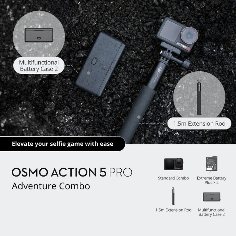 Camera Hành Động DJI Osmo Action 5 Pro Chính Hãng - Máy Quay Hành Trình 4K/120fps Bảo Hành 1 Năm | BigBuy360 - bigbuy360.vn
