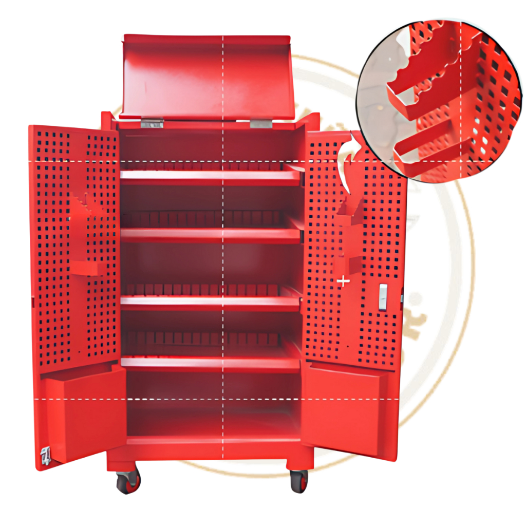 Tủ Đồ Nghề 2 Cánh 5 Ngăn, Tủ Đồ Nghề Đựng Dụng Cụ Sửa Chữa Ô Tô Garage