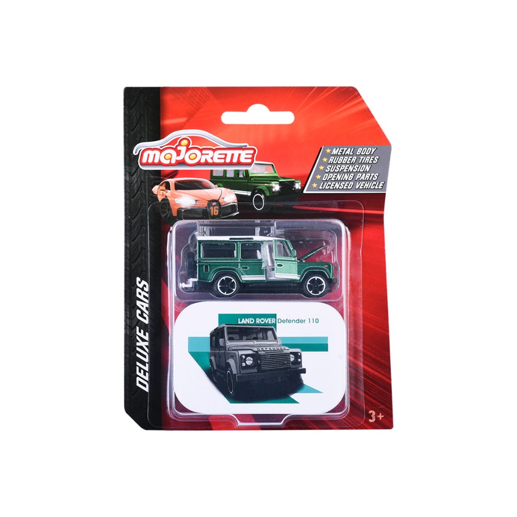 Xe mô hình Majorette Deluxe Cars Land Rover Defender 110