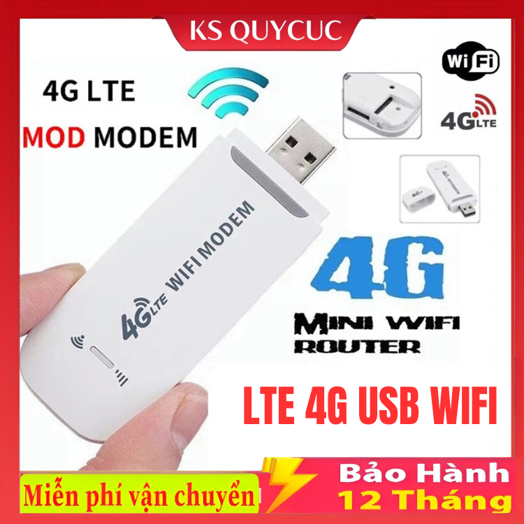 Bộ phát sóng wifi từ sim 4G , LTE 4G USB Modem , USB phát Wifi từ Sim 4G, Dcom phát wifi tốc độ cao.