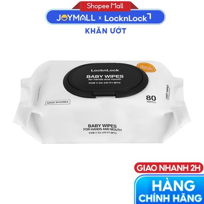 Khăn Giấy Ướt Trẻ Em LocknLock ETM248 ETM245, Hàng Chính Hãng, An Toàn Cho Da Nhạy Cảm - JoyMall