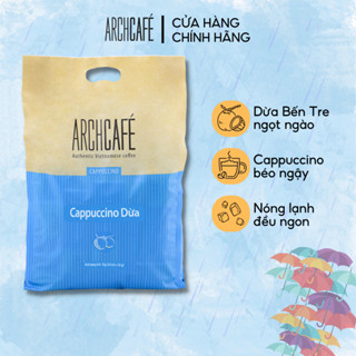 Cappuccino Dừa Túi Archcafe (50 gói x 20g) - Cà phê hoà tan, Cafe