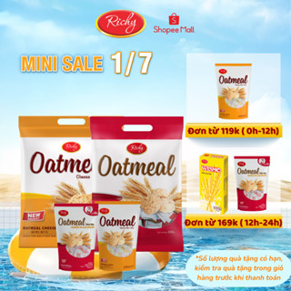 [Sẵn Kho Giao Nhanh] Combo 2 Bánh Yến Mạch Richy 2 vị (Sữa và Phô Mai)