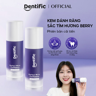  Kem đánh răng Dentific Hỗ trợ cải thiện tình trạng răng ố vàng,khoẻ men răng và sạch sâu 65g trắng răng 