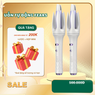  Máy Uốn Tóc Xoăn Tự Động FAERS Xoay 360 Độ Trục 28mm Phiên Bản Cao Cấp Máy Làm Xoăn Tạo Kiểu Tóc Vỏ Gốm Bảo Vệ Tóc 