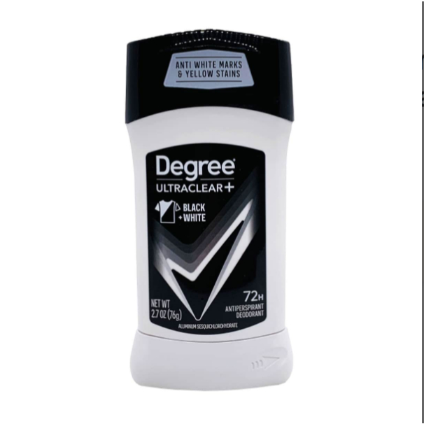 Lăn Khử Mùi Nam Degree UltraClear 76 g – Motionsense, Chống Ố Vàng & Vệt Trắng