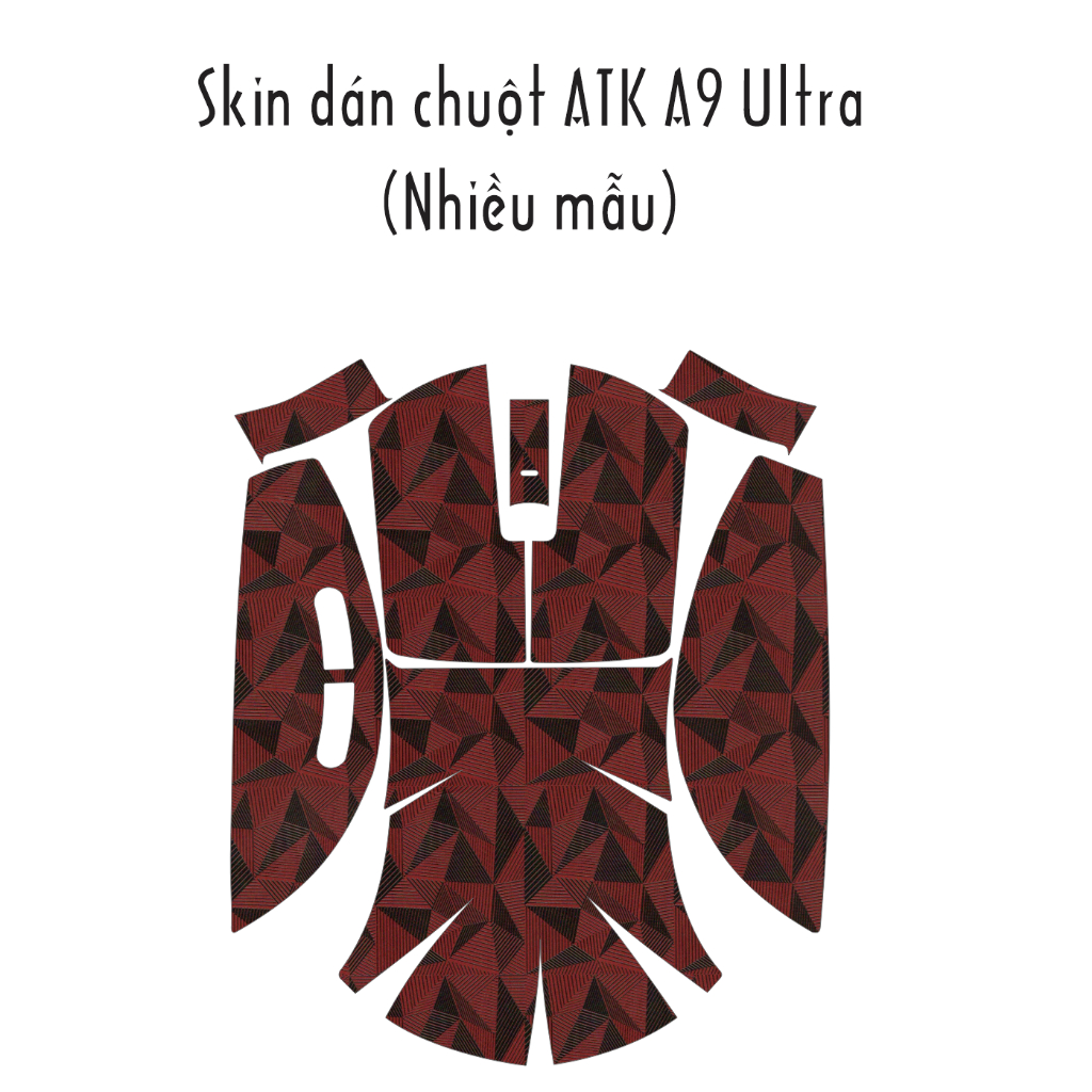 Skin dán chuột ATK A9 / A9 SE / A9 Plus / A9 Pro / A9 Ultra – Nhiều Mẫu Lựa Chọn | Miếng dán Film 3M