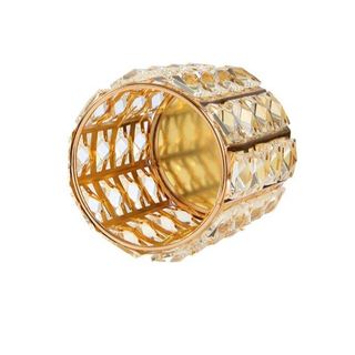 Cốc pha lê đựng bút, cọ trang điểm sang chảnh, deco, chụp ảnh