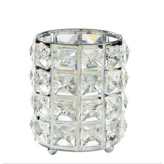 Cốc pha lê đựng bút, cọ trang điểm sang chảnh, deco, chụp ảnh