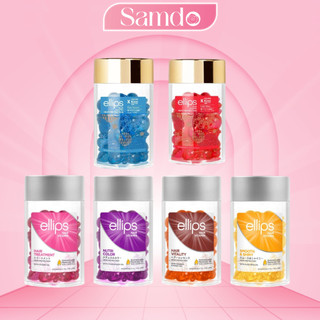  Serum Dưỡng Tóc Ellips Hair Vitamin  Hủ 50 viên  Giúp Tóc Phục Hồi Nuôi Dưỡng Tóc Óng Mượt Hiệu Quả 